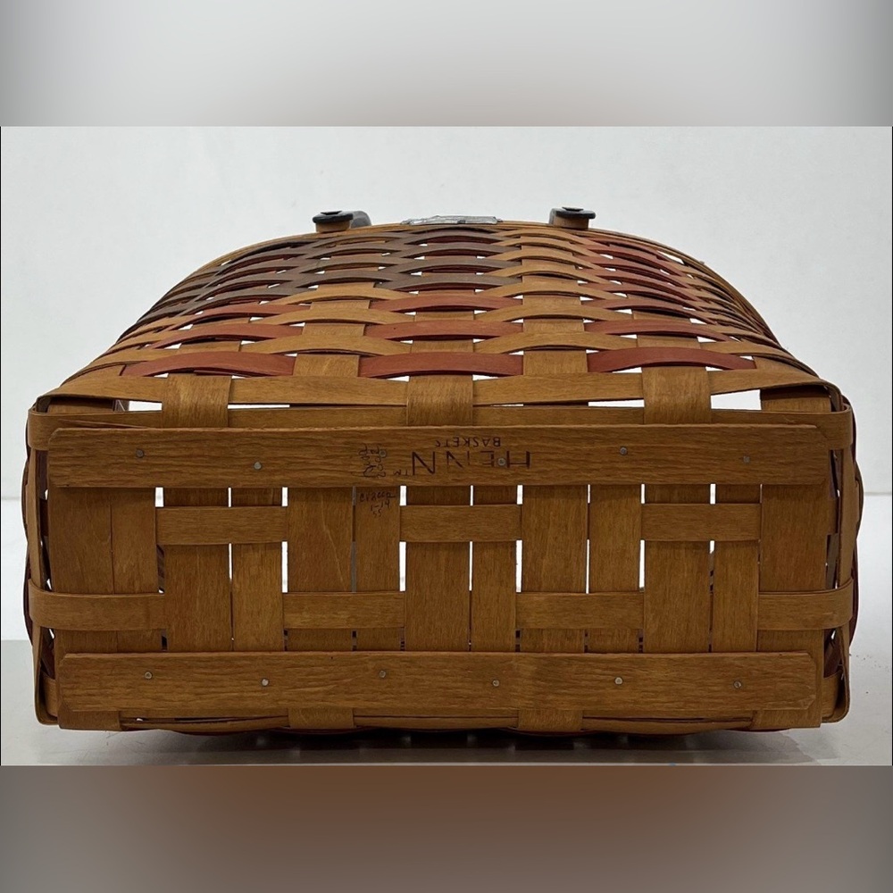 Henn American Flag Handcrafted Woven Basket - Picture 4 of 7